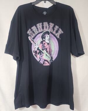 Jimi Hendrix men's XXL black shirt